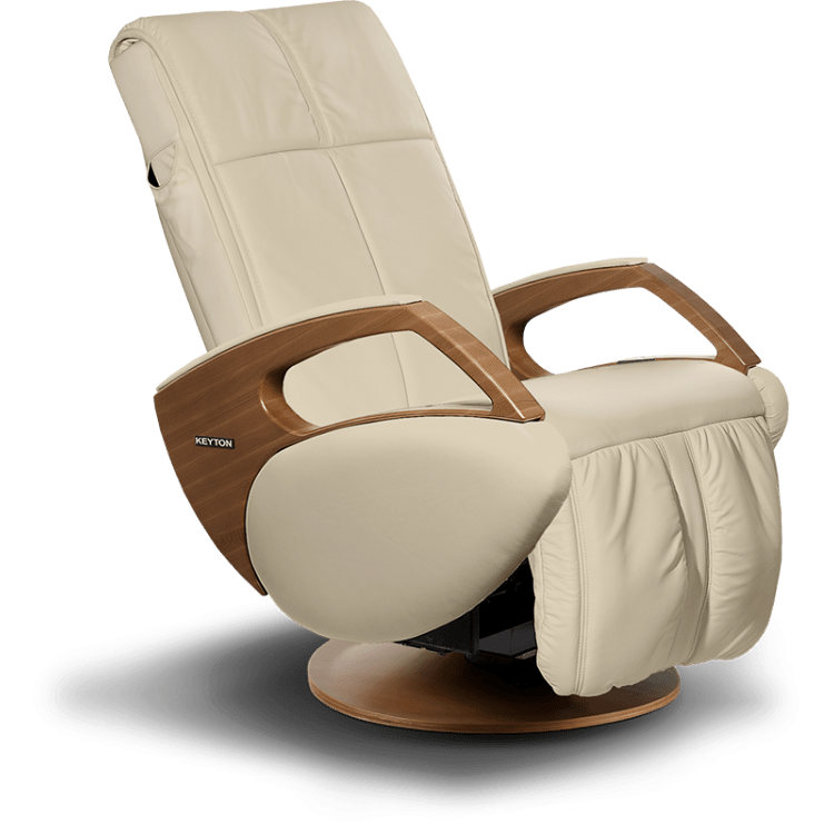 Massagestol - Keyton H10 DOMO - Fås i 12 farver - Beige - Valnöt