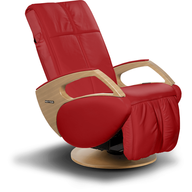 Massagestol - Keyton H10 DOMO - Fås i 12 farver - Rosso - Ek