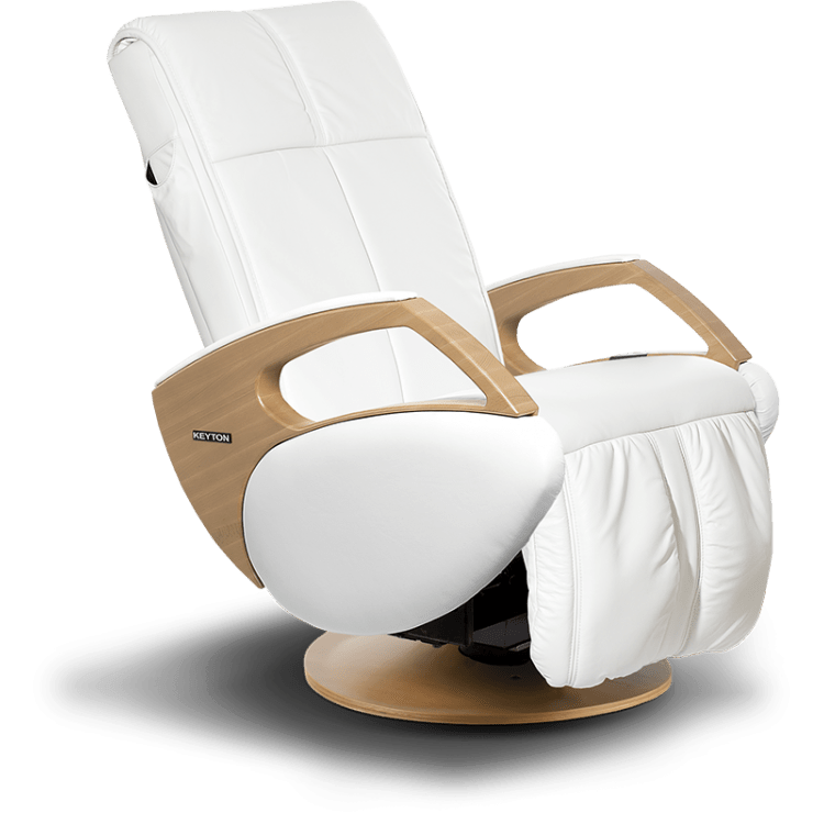 Massagestol - Keyton H10 DOMO - Fås i 12 farver - Snow white - Ek