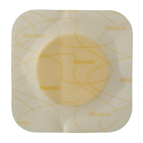Biatain adhesive -vaahtosidos 7,5x7,5 cm Border 10 kpl