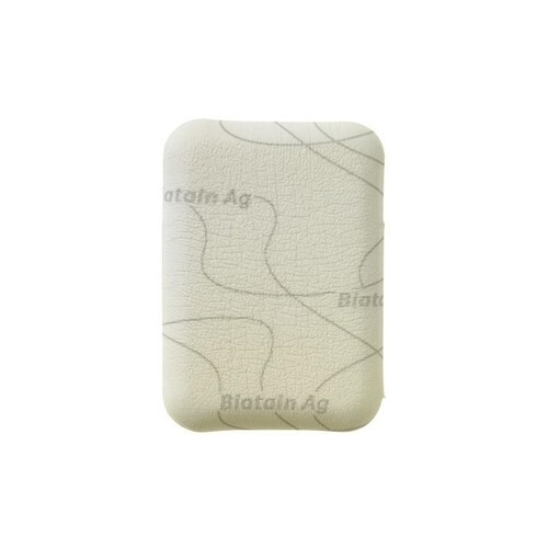 Opatrunek piankowy ze srebrem Biatain Ag - 5x7cm - 5 szt.