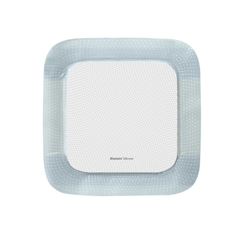 Opatrunek piankowy silikonowy Biatain Silicone - 12,5x12,5cm Border - 10 szt.