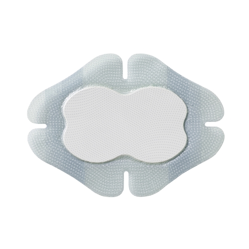 Opatrunek piankowy silikonowy Biatain Silicone - 14x19,5cm Multisite Border - 5 szt.