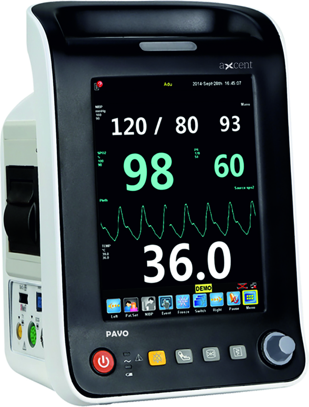 Monitor för vitalparametrar - Axcent Pavo 8.4"