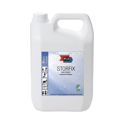 Grovrengøring PLS Storfix - 5L parfumeret Svanen C2C - 3 stk.