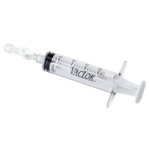 VacLok luer-sprøjte - 20 ml fast hankobling - 20 stk.