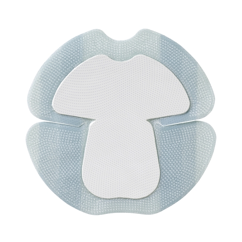 Opatrunek piankowy silikonowy Biatain Silicone - 18x18cm na piętę Border - 5 szt.
