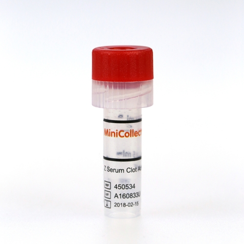 Kapillärrör MiniCollect – 500-1000µl serum röd – 50 st