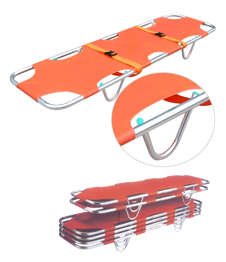 Stapelbare Trage aus leichtem Aluminium - SERCS1F4