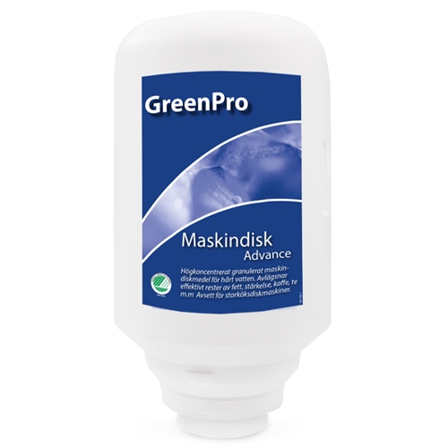 GreenPro-koneastianpesuaine - 3,8 kg koneastianpesu Advan. Joutsenmerkki - 4 kpl