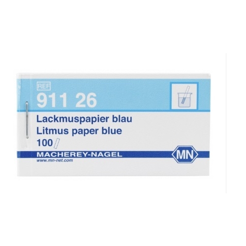Indikatorpapper lackmus – 75x10mm blått – 100 st