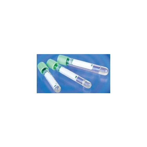 Vakuumrör BD Vacutainer PSTTM II pappersetikett – 7/4,5ml Li-Hep gel mintgrön – 100 st