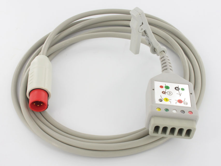 5-ledad patientkabel
