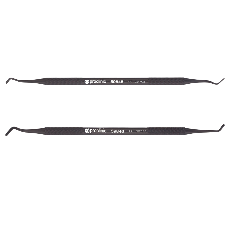 Svarta kompositspatlar, nr 4 och 5 – Black Felt Composite Spatula No. 4