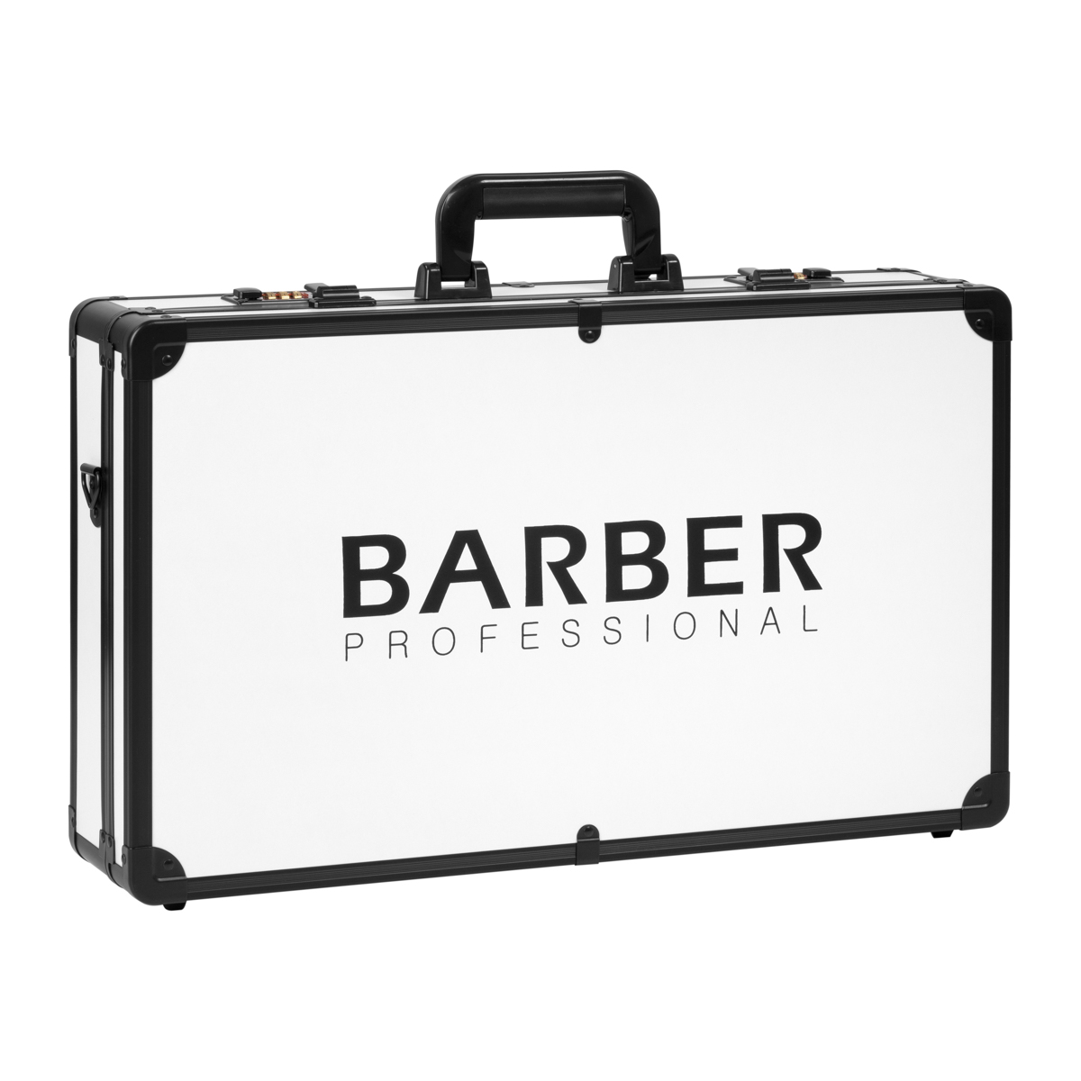 Barber vit och svart frisörväska