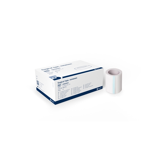 Plaster włókninowy Selefa - 5cmx9,1m biały - 6 szt.
