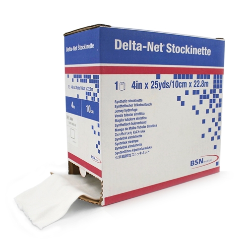 Polsterstrumpf Delta-Net - 10 cm x 23 m Schlauchverband weiß