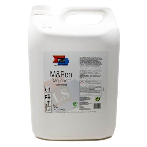 Allzweckreiniger M&Ren - 5L pH=9/8 unparfümiert Svanen - 3 St.