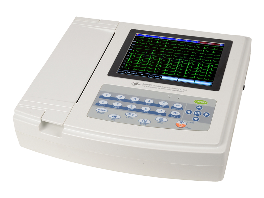1200G EKG - 12-kanals med monitor