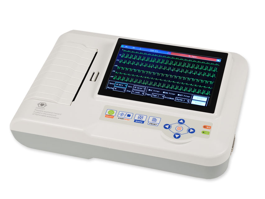 600G ECG - 3/6-channel with monitor