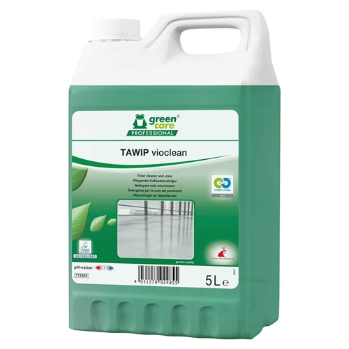 Gulvplejemiddel TAWIP vioclean - 5L parf pH=8 Ecolabel - 2 stk