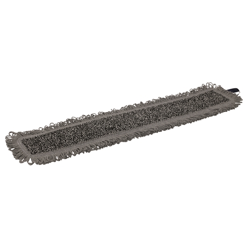 Fugt-/vådmoppe Wet Scrub Vikan - 60 cm grå med løkker - 5 stk.