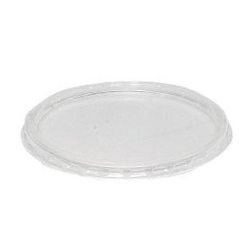 Lid PP round for plastic container - for item nos 1111975 1091741 1128504 - 50 pcs