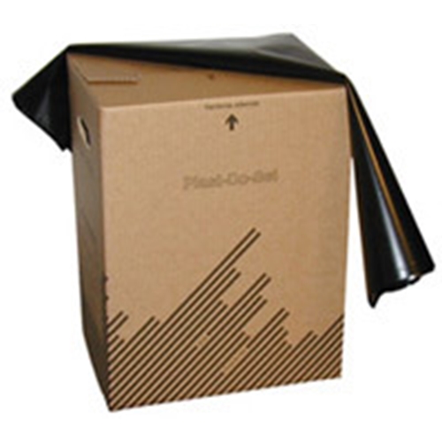 EBA Abfallsack für Risikofälle Qualität t 38L 750x800mm 120my schwarz