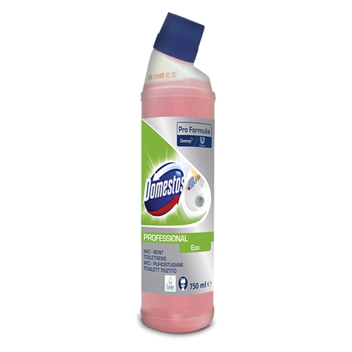 Sanitärreiniger WC Domestos - 750 ml parfümiert Schwanenhals EU-Eco