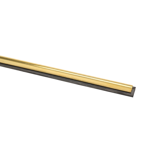 Ettore gummiskinne - 25 cm messing med clips