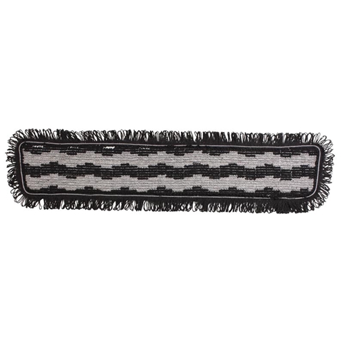 Kuiva-/kosteamoppi Activa Allround - 40cm musta/harmaa silmukkamikro - 5 kpl