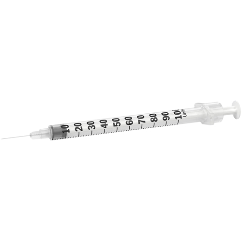 Insuliiniruisku kiinteällä neulalla Micro-Fine - 1,0 ml 29G 0,33x13 mm - 100 kpl