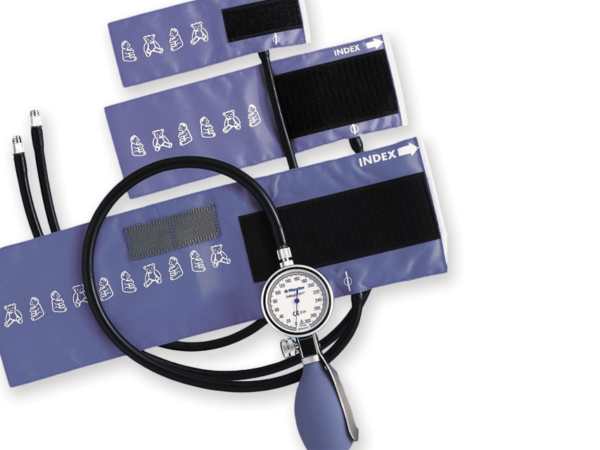 Babypnon pädiatrisches Sphygmomanometer mit 3 Manschetten - Metall - 1440