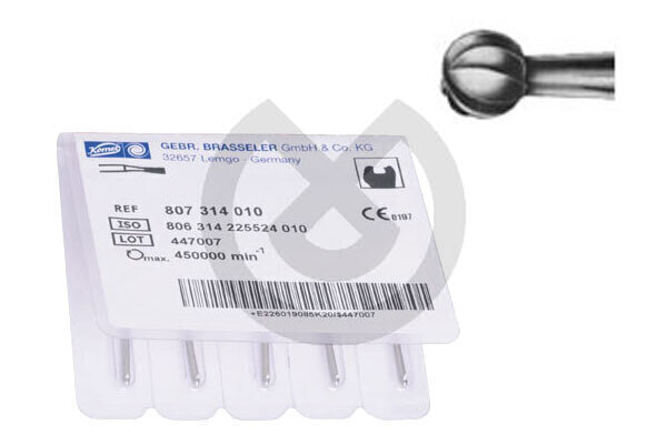 Bor i wolfram med lang stamme H1 - Burs F.G. Xlarge H1-316-010-K Surgical
