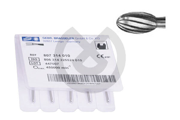 Slutborr av volfram H379 – Burs F.G. H379-314-018-K Tungst. Komet