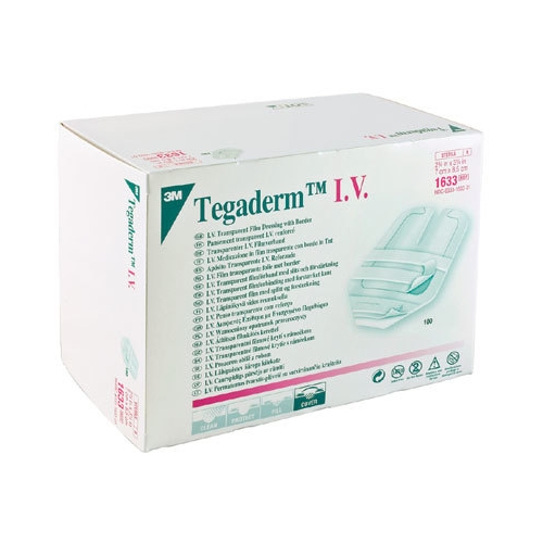 Tegaderm venekateterforbinding - 7x8,5 cm slids forstærket - 100 stk.