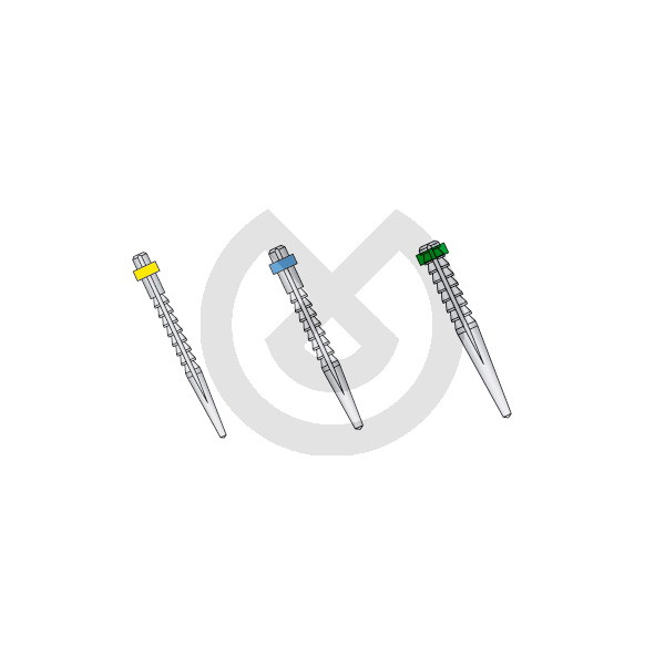 Stabyl Stift i titan – Titanium Posts 2Ti Green