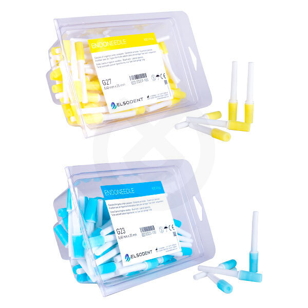 Endoneedle Spolkanyler – Endoneedle Irrig. Needle G27 Yellow 100