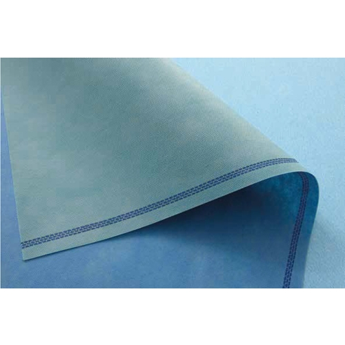 Indpakningsark Sterisheet Bonded 3 - 75x75 cm blå/grøn svejset - 40 stk