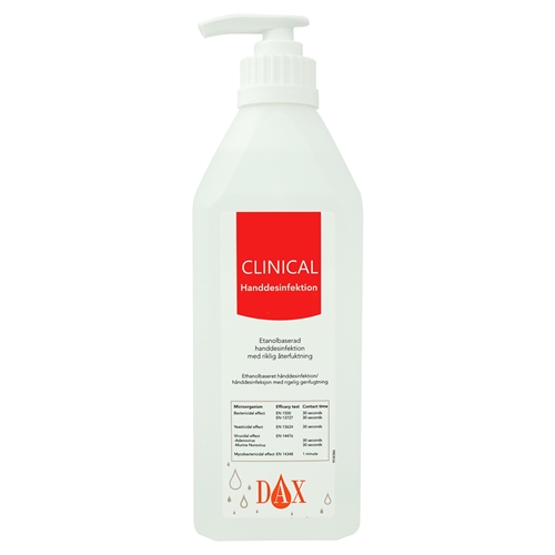 Handdesinfektion Dax Clinical 75% - 600ml m pump
