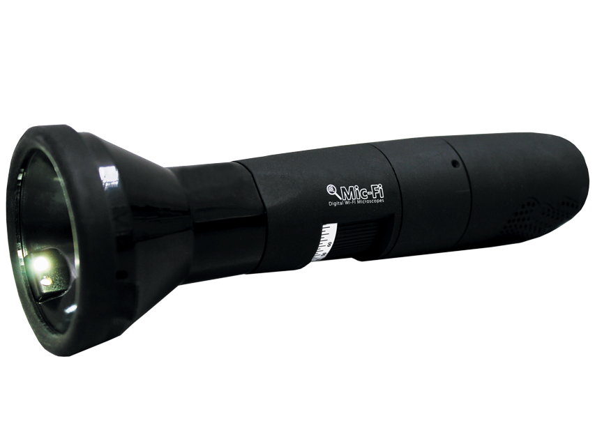 Mic Wi-Fi och USB Iriscope med programvara och stativ
