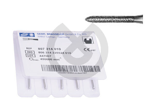 Medelkornig borr 878 – Diamond Burs Fg 6878.314.010