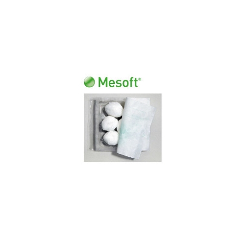 Rundtupfer Vliesstoff 5p Mesoft - Ø45mm steril - 70 St