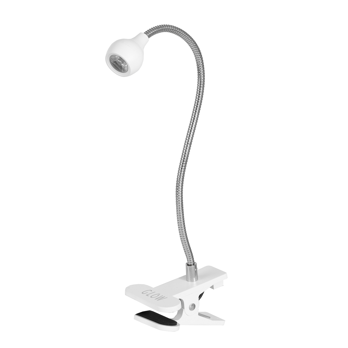 Biała lampa biurkowa UV Glow Snake