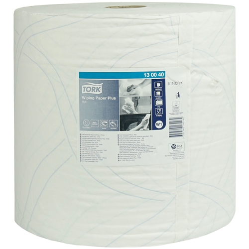 Czyściwo w roli 2-warstwowe W1 - Tork Plus 510 m 7,5 kg