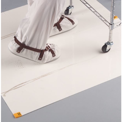 Adhezivní podložka Purestep - 114x66cm bílá 60 vrstev/podložka x4