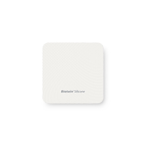 Schaumverband aus Silikon Biatain Silicone Non-Border - 10x10cm - 10 Stück
