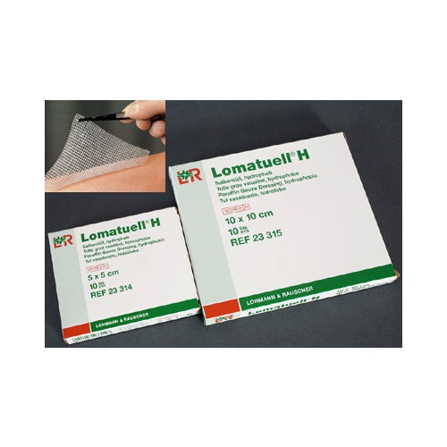 Sårkompres Lomatuell H - 10x20 cm - 10 stk.