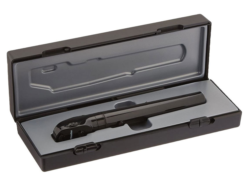 E-SCOPE F.O. Ophthalmoskop LED 3,7V schwarz im Hartschalenkoffer