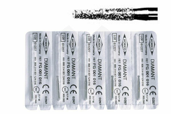 Medelkorniga borrar  172 – Burs F.G. 172-010 Flat Cone Horico